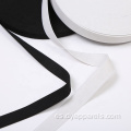 20 mm de blanco elástico tejido plano